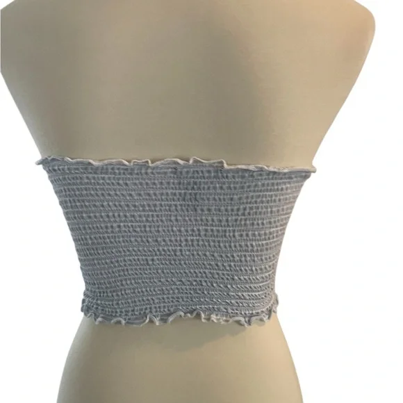 Two Summer Halter Tops * Yellow and‎ Light Blue * - Picture 5 of 14